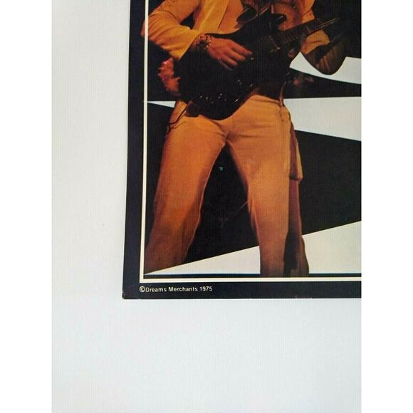 Mott The Hoople Band Poster Original 1975 Glam Rock Music 22" Wall Art UNUSED - Picture 3 of 4